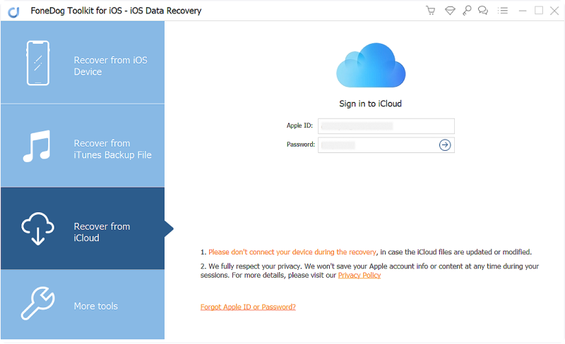 Access-to-icloud-conto