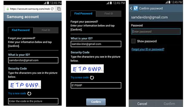 Bypass account Samsung ripristinando le impostazioni