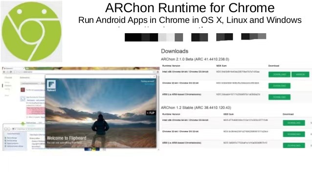 ARCon Runtime per Chrome