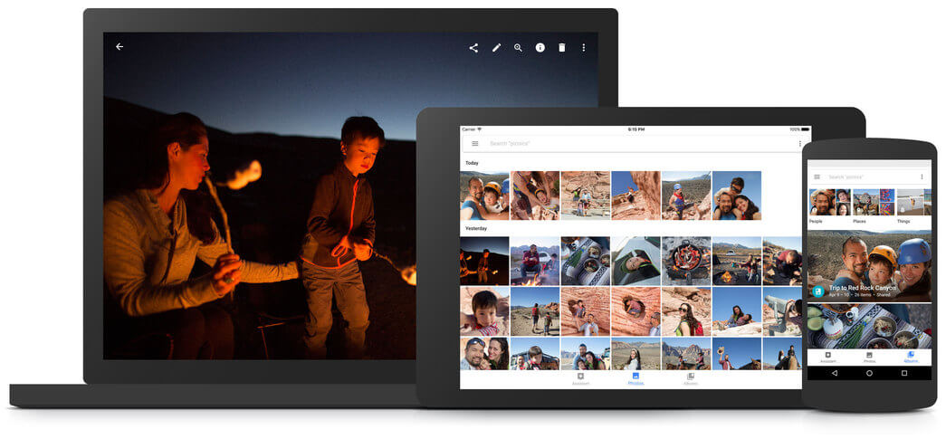 Google Foto Blocco delle foto di backup