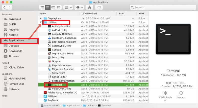 Recupera file Excel non salvato tramite terminale su Mac