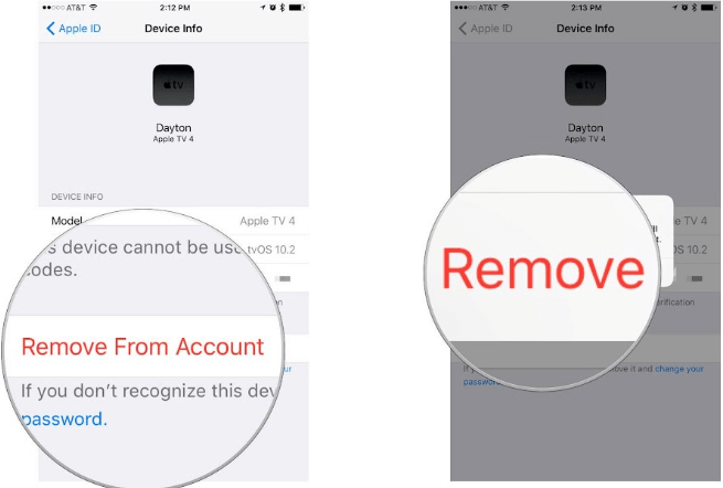 Elimina il vecchio ID Apple da iPhone utilizzando l'account iCloud