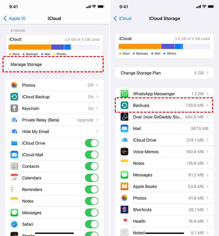 Recupera i video che ho eliminato su iOS utilizzando il backup di iCloud