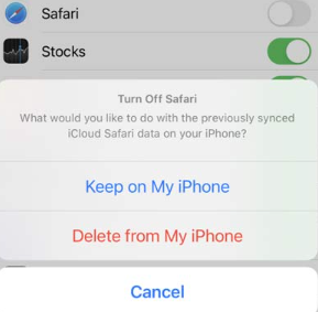 Risolvi il problema "Segnalibri iPhone spariti" utilizzando iCloud