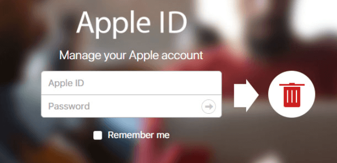 Come eliminare l'ID Apple senza password