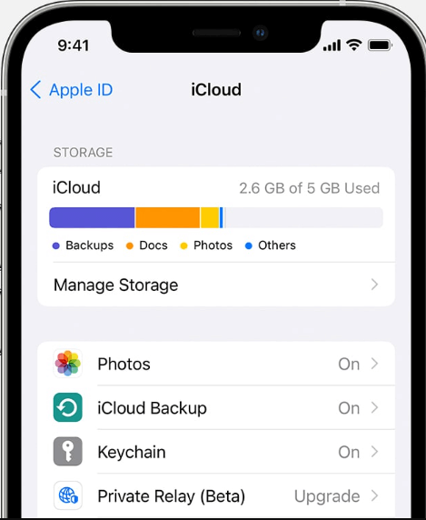 Gestisci l'archiviazione iCloud