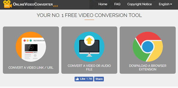 Utilizzo di Video Converter Online per convertire FLAC in iTunes