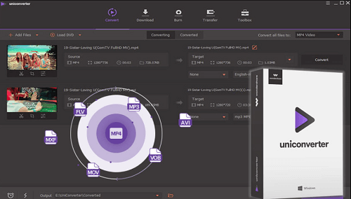 Converti WLMP in MOV utilizzando UniConverter