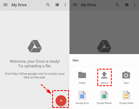 Trasferisci dati da Samsung a Samsung tramite Google Drive