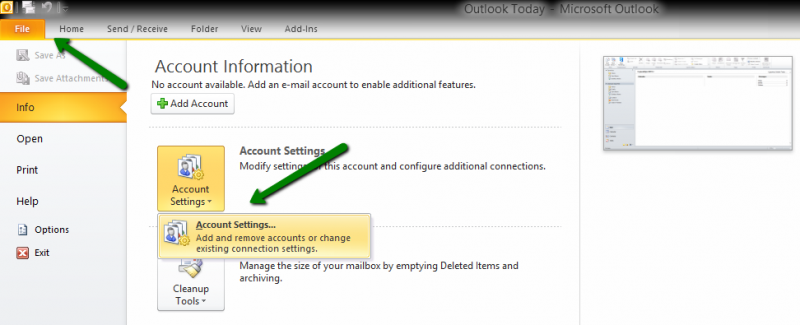 Ripara dopo aver trovato la posizione SCANPST da Outlook 2010 e versioni successive