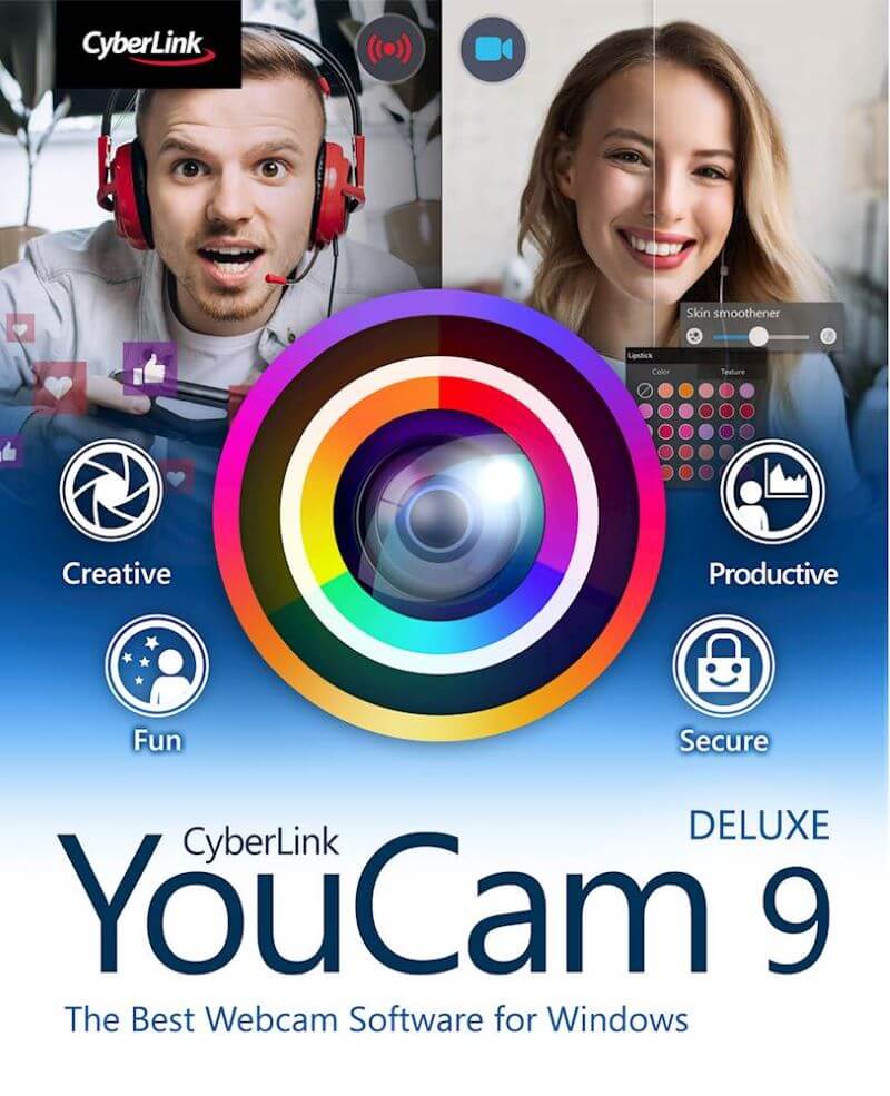 Software di registrazione webcam YouCam per Windows 10