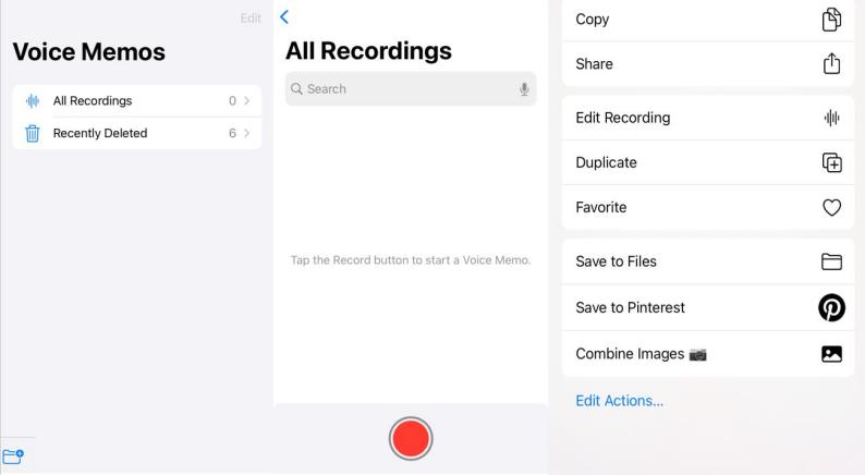 Registra audio in streaming su iOS