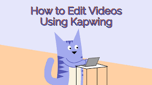 Using Kapwing to Flip A Video on Computer