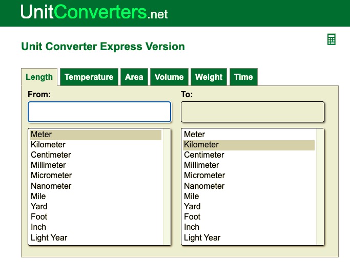 Converti FLAC in WAV tramite Unit Converter